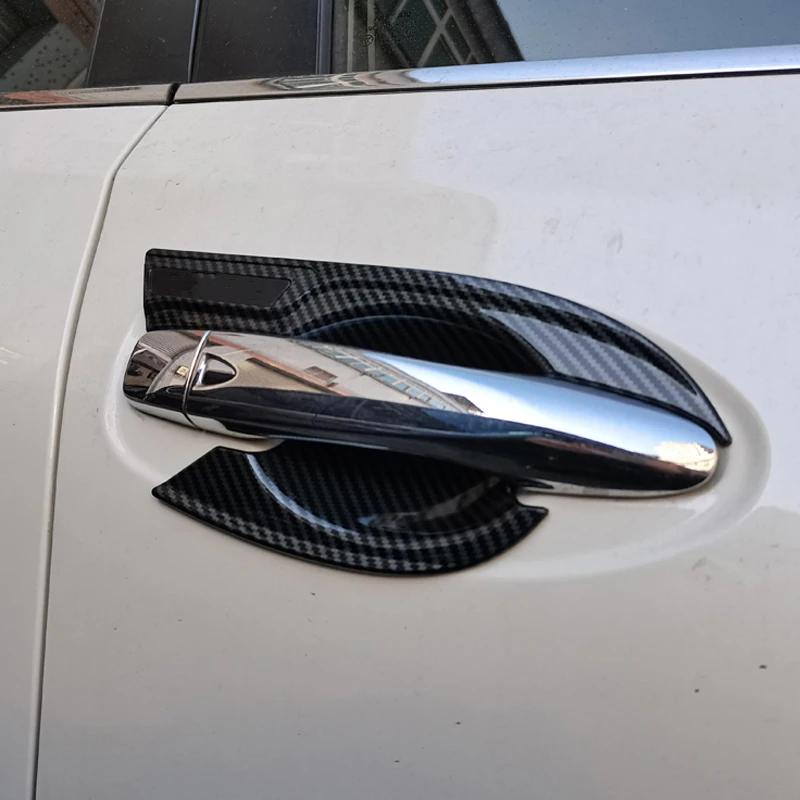 Car Styling Accessories For Nissan Navara NP300 ABS Chrome Car Door Handle Bowl Side Door Bowl Cover Trim Protectors 2017-