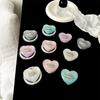 Colorful Heart Magnetic Phone Holder: Luxurious Airbag Design for Easy Viewing