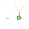 Simple Necklace Elephant Pendant Choker Fashion Gold Plated Chain  Women