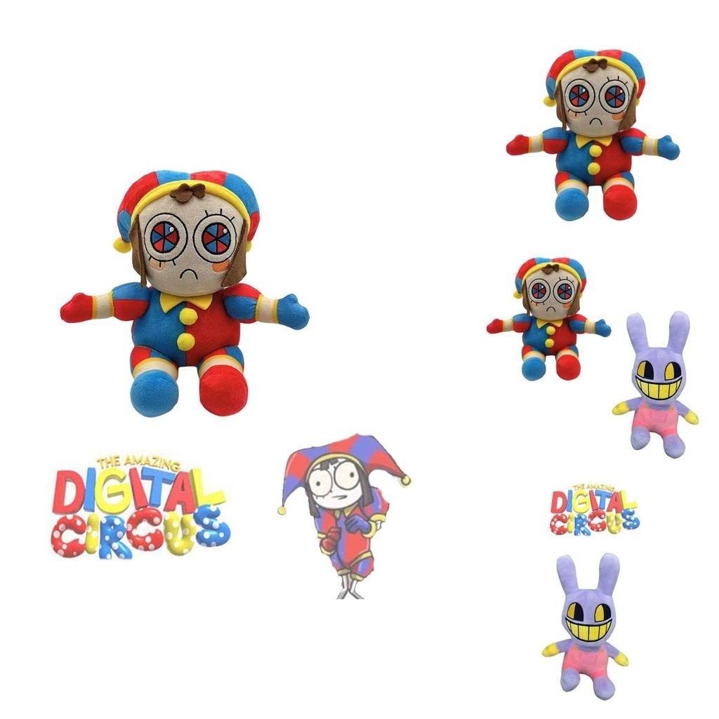 Das erstaunliche Digitalcircus Plüschtier 20cm Höhe Kurzer Plüschstoff PP Baumwollfüllung Perfektes Kindergeschenk