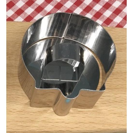 Heart Shape Cake Mold Chiffon Cake Cheese Mousse Anodized Aluminum Removable Bottom Tart Tray Mould Baking Tools