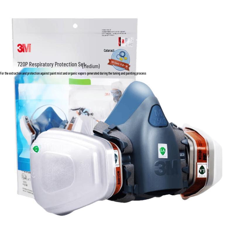 3M 720P Half-Mask Respirator Kit