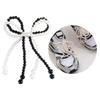 Elegant Pearl Bowknot Charm for Jewelry Making DIYs Keychain Necklace Earrings Crafts Shoe Buckle Ornament Accessories