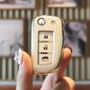Nissan Key Case: Fits Classic Sylphy, Tiida, Bluebird, Kicks, Qashqai, X-Trail Models