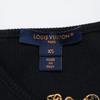 Louis Vuitton [Domestic Regular/24 Stainless Steel] RW241WW GXW FQJD12 Eyelet Tab Dress/ Dress XS blackUsed