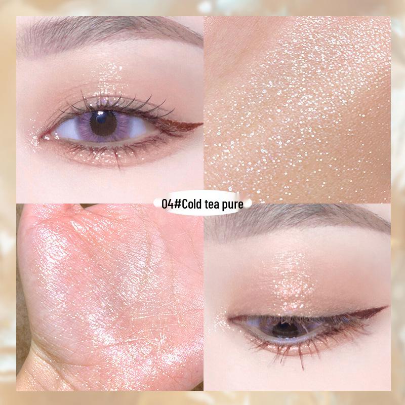 

NOVO5851 Dual-Head Shimmer Eyeshadow Stick: Easy One-Swipe Highlight & Contour