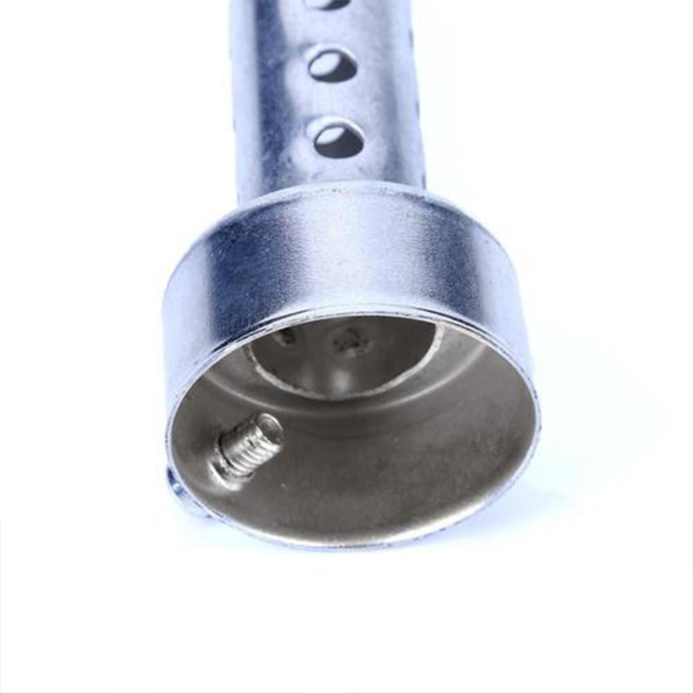 For Nuoxintr Motorcycle Exhaust Muffler Adjustable DB Killer Silencer Noise Sound Eliminator Universal Chrome 48mm