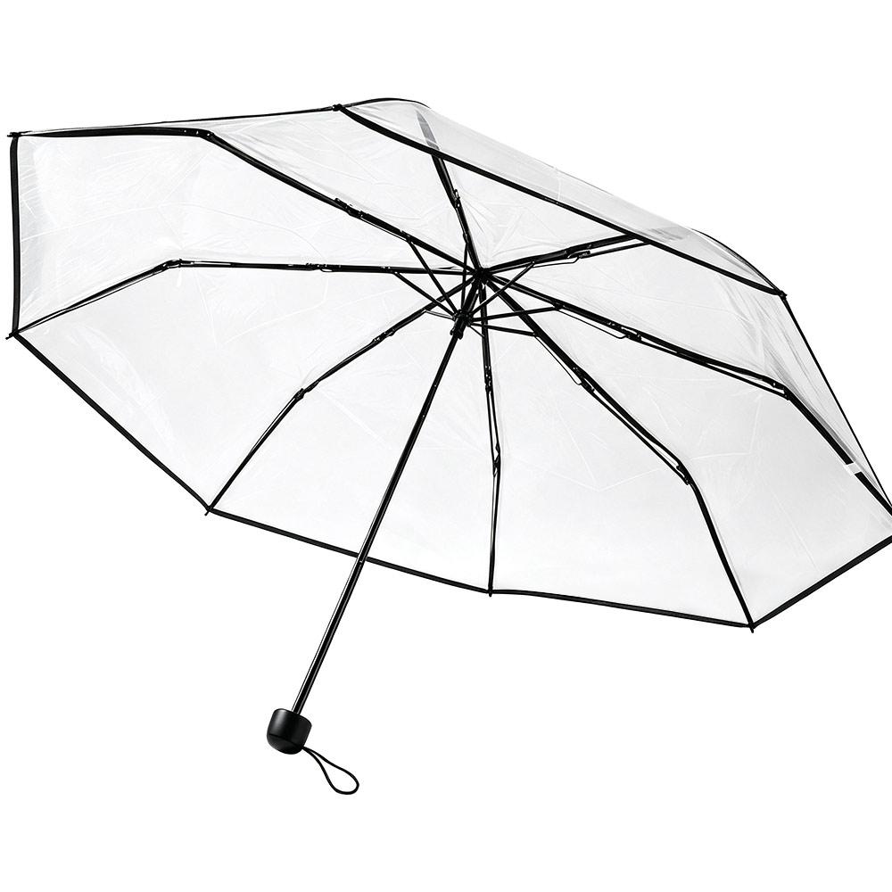 Windproof Clear Rain Umbrella Rainproof Folding Sun Umbrella Transparent Automatic Umbrella Women