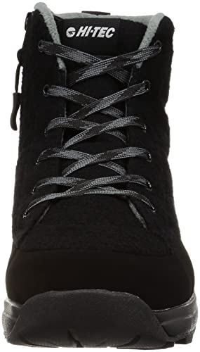 Hi-Tec HT WT006 ORNIS HI WP Sneakers, Black, Size 23.5 Cm, 2E