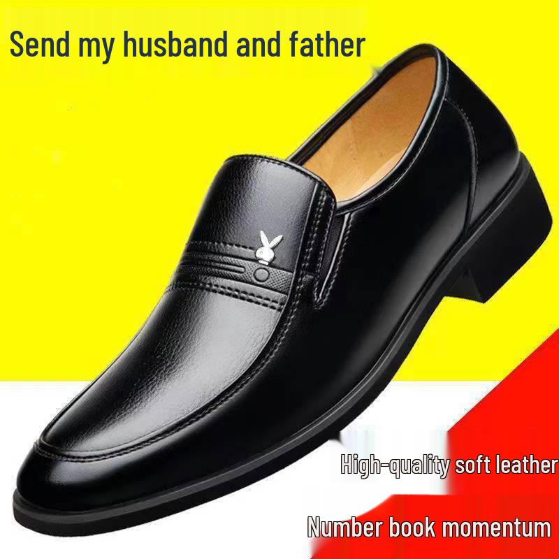 

Men s Versatile Genuine Cowhide Leather Slip-On Shoes: Soft Sole, Southeast Asia Style. 45