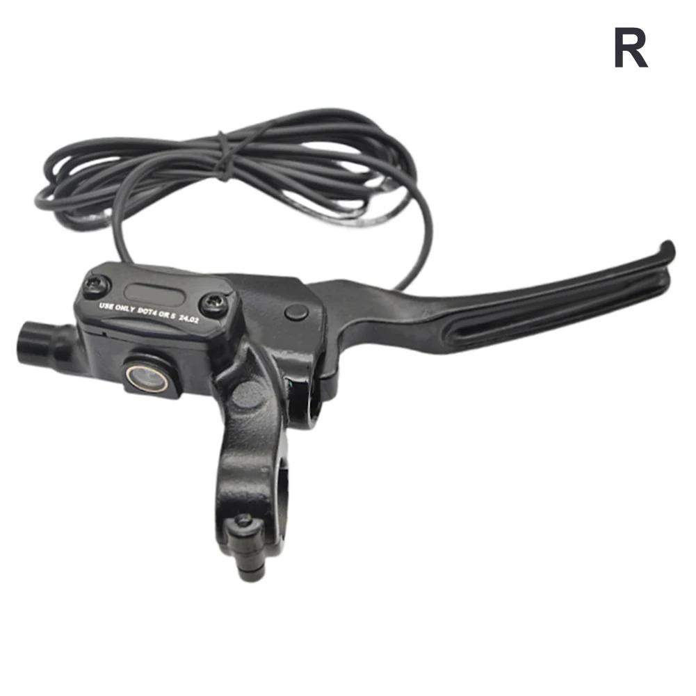 

2pin SM Electric Vehicle Ebike Hydraulic Brake Pump Electric Bicycle Hydraulic Brake Lever Aluminum Alloy Ebikes Accessories Right