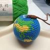 Earth Rescue Plan Crochet Kit DIY Handmade Couple Keychain with Yarn Hook & Tutorial