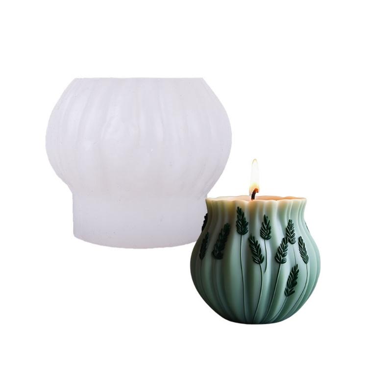 Silicone Molds Lavender Series Candle Molds Epoxy Resin Molds Soap Molds Castings Molds Feather Plasters Molds