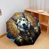 AnimalSorcerer Pattern Pattern New Style Umbrella, 1 Piece Automatic Folding Umbrella, Portable Travel Umbrella, Outdoor Umbrella, Birthday Gift