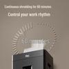 Deli GA666P Business Paper Shredder CN plug (adapter included)