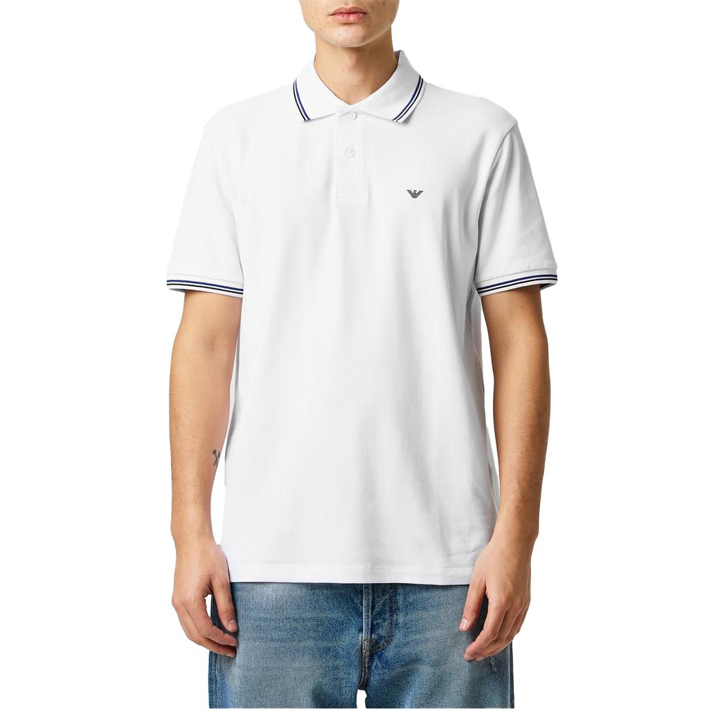 Emporio Armani EA7 Mens Tipped Regular Polo Shirt