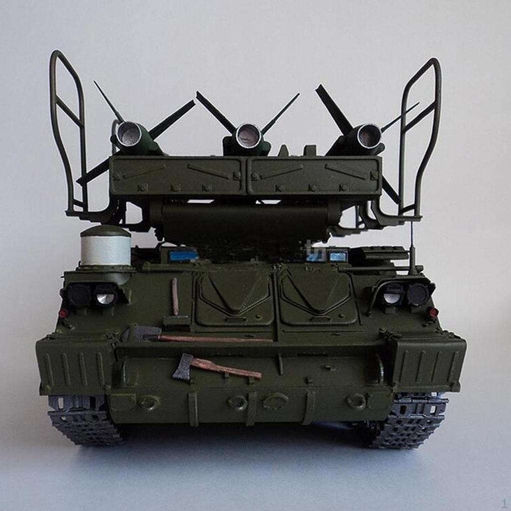 1/25 Missile Launch Vehicle Model Puzzle Educational Toys Home Decor Building Kits DIY Paper