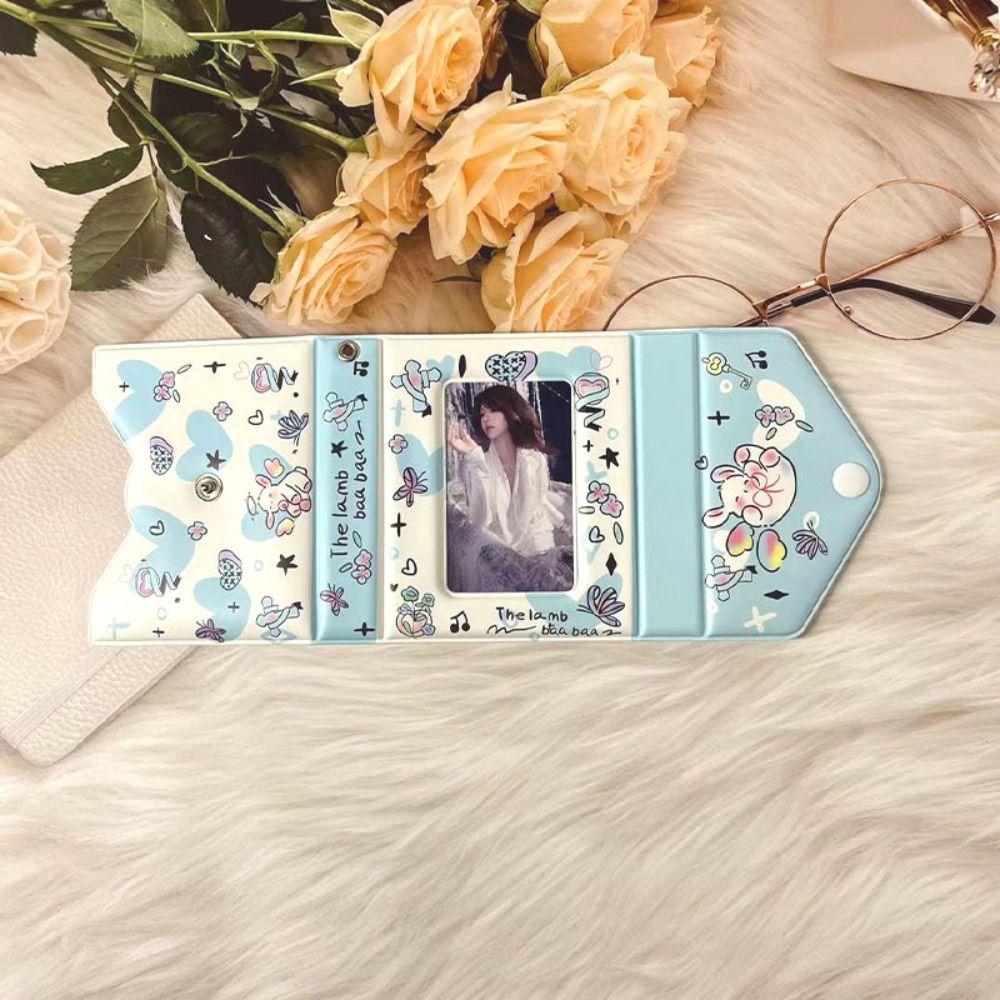 with Snap Buttons Angel Lamb Photo Album One Grid Cards Collections Book  Children Gift