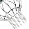 Gutter Leaf Guard 2 Pcs Silver 75 Mm Stainless Steel
