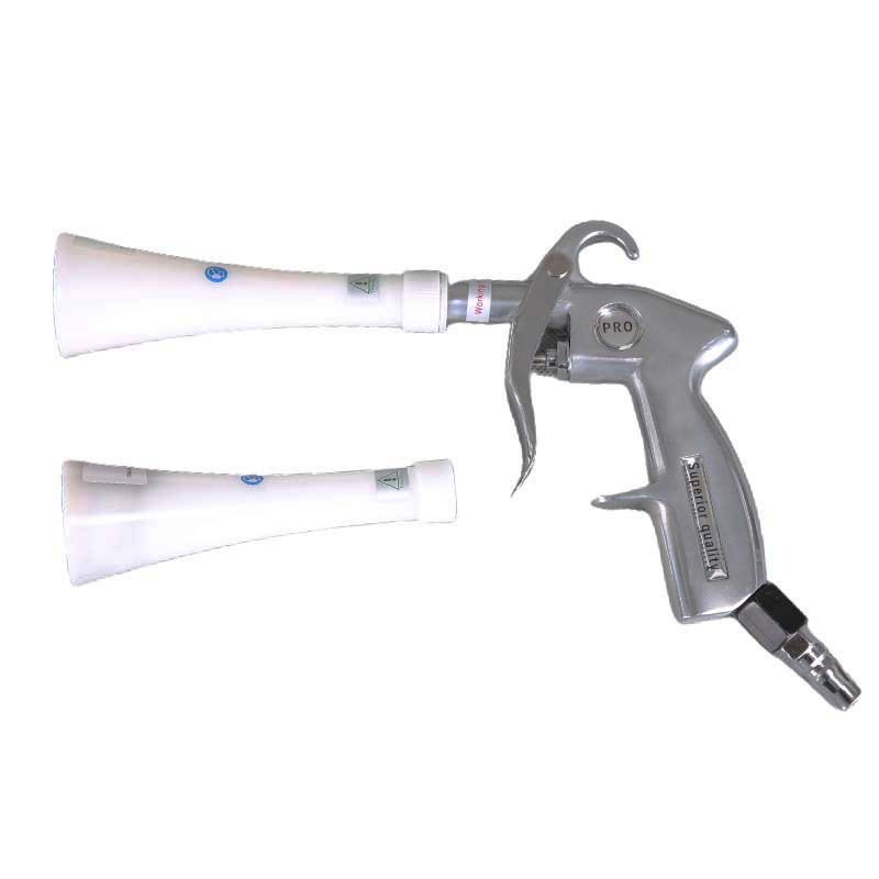 Factory Supply Alloy High quality Blowing Dust Gun Portable Cleaning Gun With White Nozzle