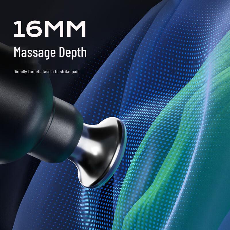 Merach Professional Deep Tissue Fascia Gun CN plug (adapter included)