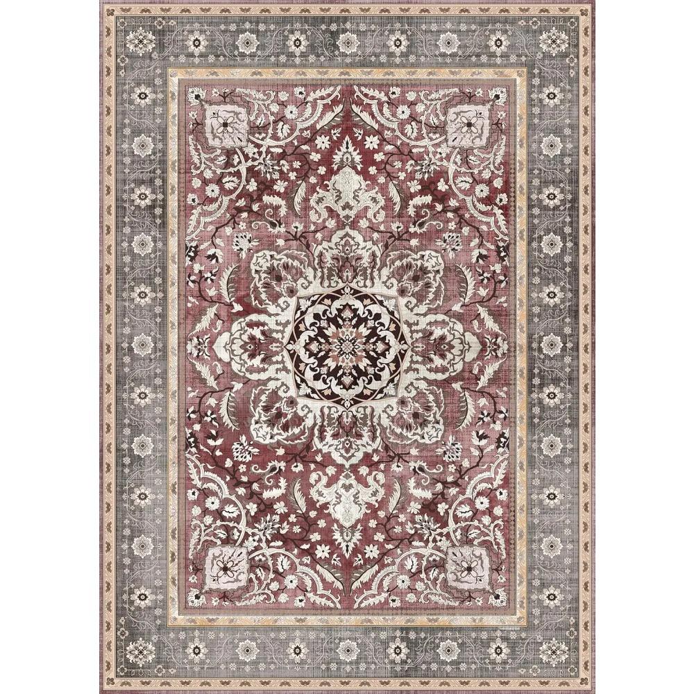 Boho Bereichsteppiche für Wohnzimmer Waschbare Vintage Spielzimmer Matte Innenboden Teppich Boho Teppiche für Schlafzimmer Eingangsbereich Waschküchenmatte