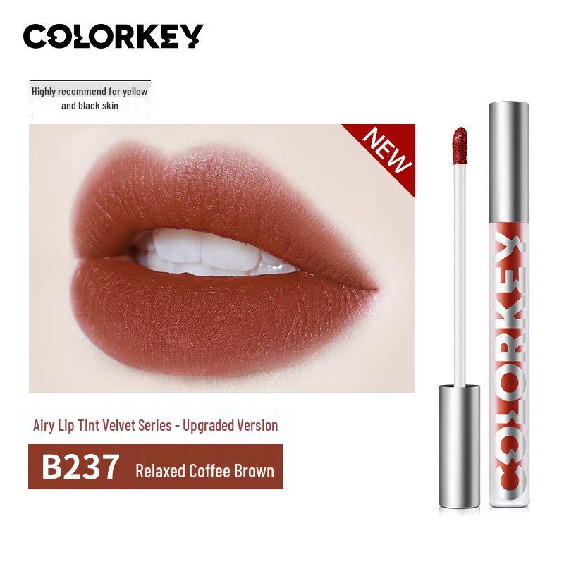 Colorkey Lip Gloss - Women's Matte Nude Series & Mirror Water Light Lipstick