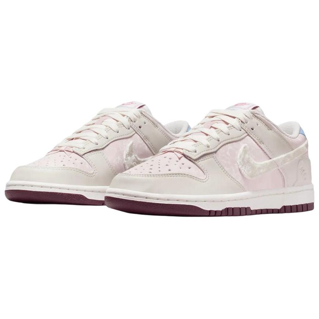 Nike Dunk Low Valentines Day 2026 Women Sneakers Cream Silt-Red Sail-Light-Bone-Burgundy-Crush-Peony-Light-Armory-Blue IQ1145-610