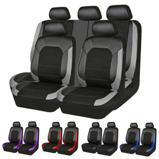 Mexico Cross-Border Car Seat Cover - Sandwich Stitching PU Leather
