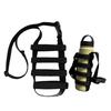Water Bottle Holder, Outdoor Bottle Strap, Plastic Bottle Holder, Water Bottle Cover, Shoulder Strap Included (Black)