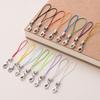 50Pcs Polyester Cord Lobster Clasp Cell Phone Lanyard Cords For Keychain Crafts Handmade Phone Rope Toys Diy Jewelry Making