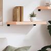 VidaXL Wall Shelf 60x30x6 Cm Solid Untreated Oak Wood 363526
