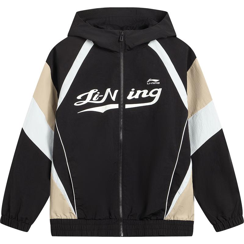 

Li-Ning Kids Spliced Hooded Windbreaker 160