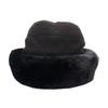 Winter Plush Hat Thickened Bucket Hat Windproof Warm Soft Tweed Hat Winter Hat Women