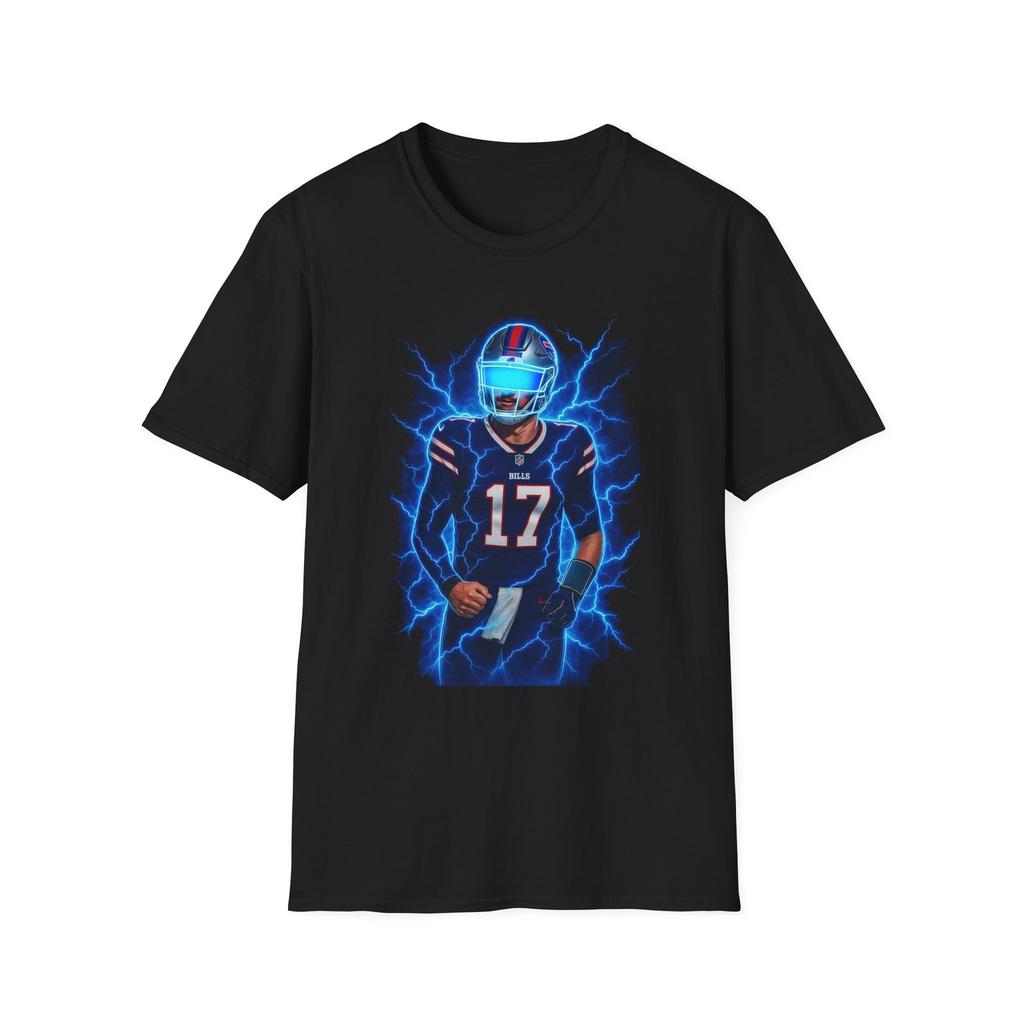 Josh Allen Buffalo Bills Unisex Tričko, Elektrizující Tričko pro Fotbalového Fanouška,