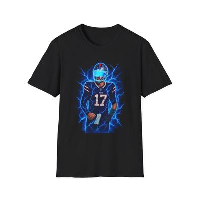 Josh Allen Buffalo Bills Unisex T-Shirt, Elektrisierendes Football-Fan-T-Shirt,