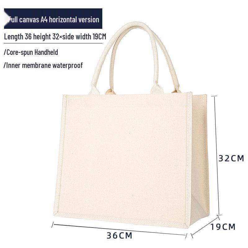 

Холщовая сумка-тоут с принтом логотипа - Дизайн на молнии из мешковины для книг и покупок