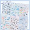 3 Pcs Kawaii Decor Shark Lobster Creative Felt Cloth Stationery Stickers For Scrapbooking Diy Journaling Cute Diary