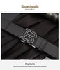 B Brand Men's Automatic Embossed Leather Belt - Versatile Business Style