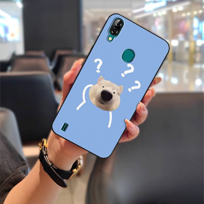 Soft case Anti-dust Phone Case For Blackview A60 Pro Protective Couple TPU Graffiti Back Cover Cute Fashion Design