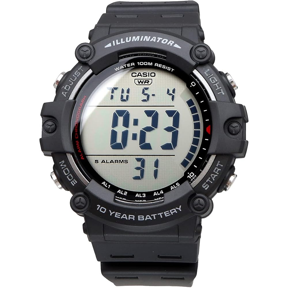 Casio Standard Digital Men's Watch AE-1500WH-1AV Black with Original Box Imported Model
