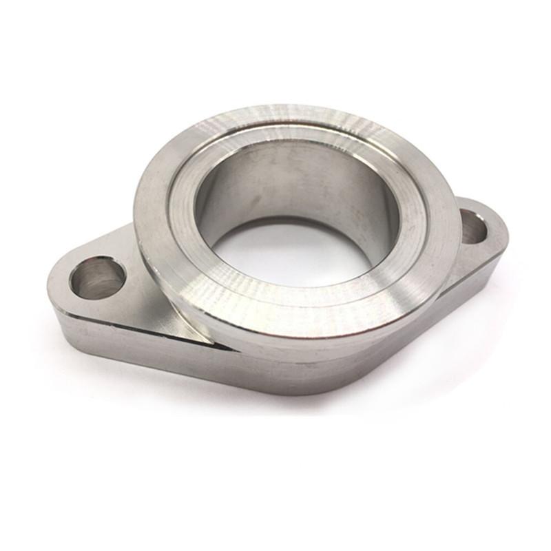 High Quality Stainless Steel 38mm V-Band MVS Wastegate to 38mm 2-Bolt Flange Manifold Adapter