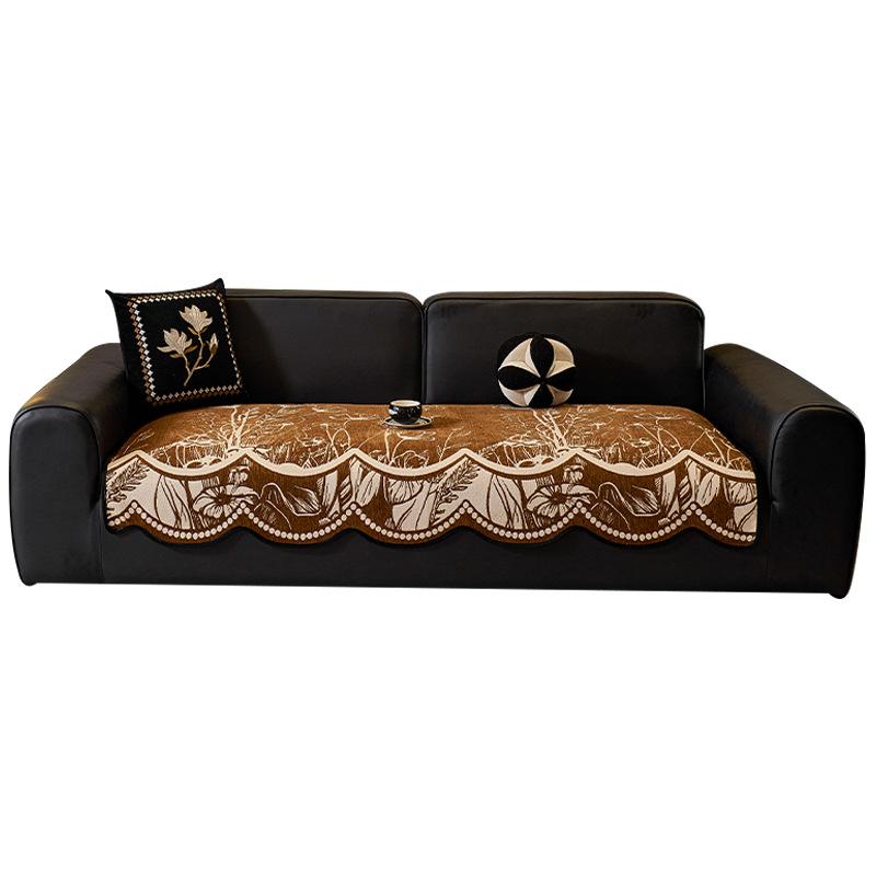 Chenier Straight Row Sofa Seat Cushion, Universal In All Seasons, Non-Slip Sofa Cover Cover  New Special-Shaped Sofa Cushion