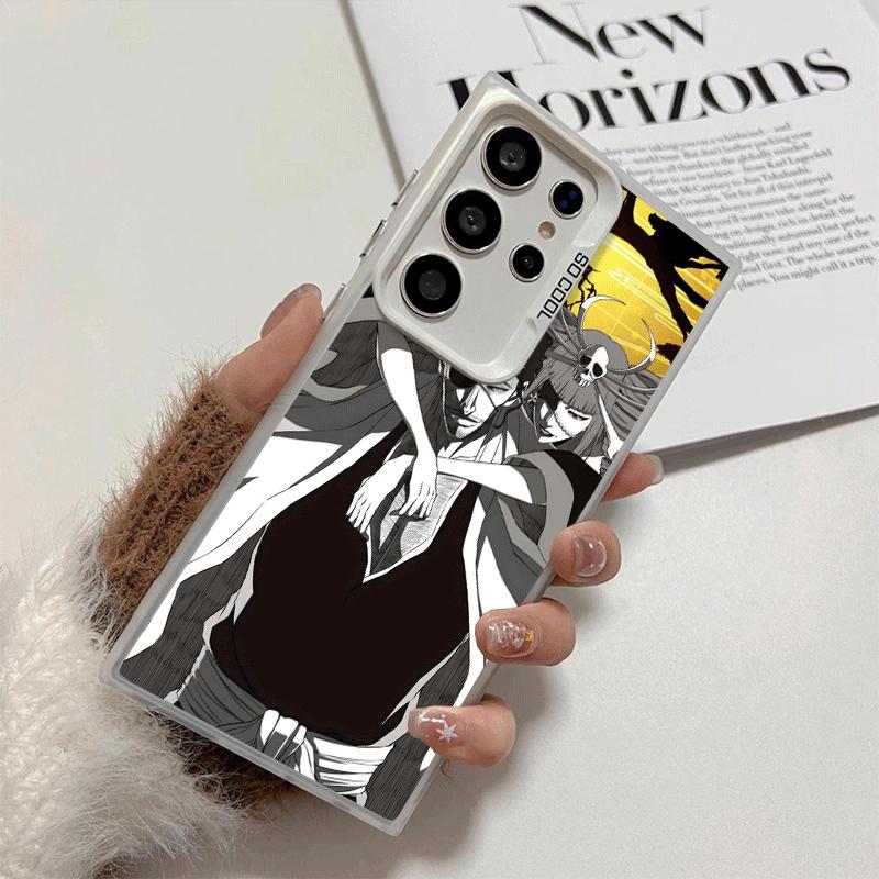 Bleach Kyoraku Shunsui Soft Phone Case for Samsung Galaxy S24 S25 FE S26 Edge S23 Ultra S22 Plus S21 + Shockproof Cover Back She