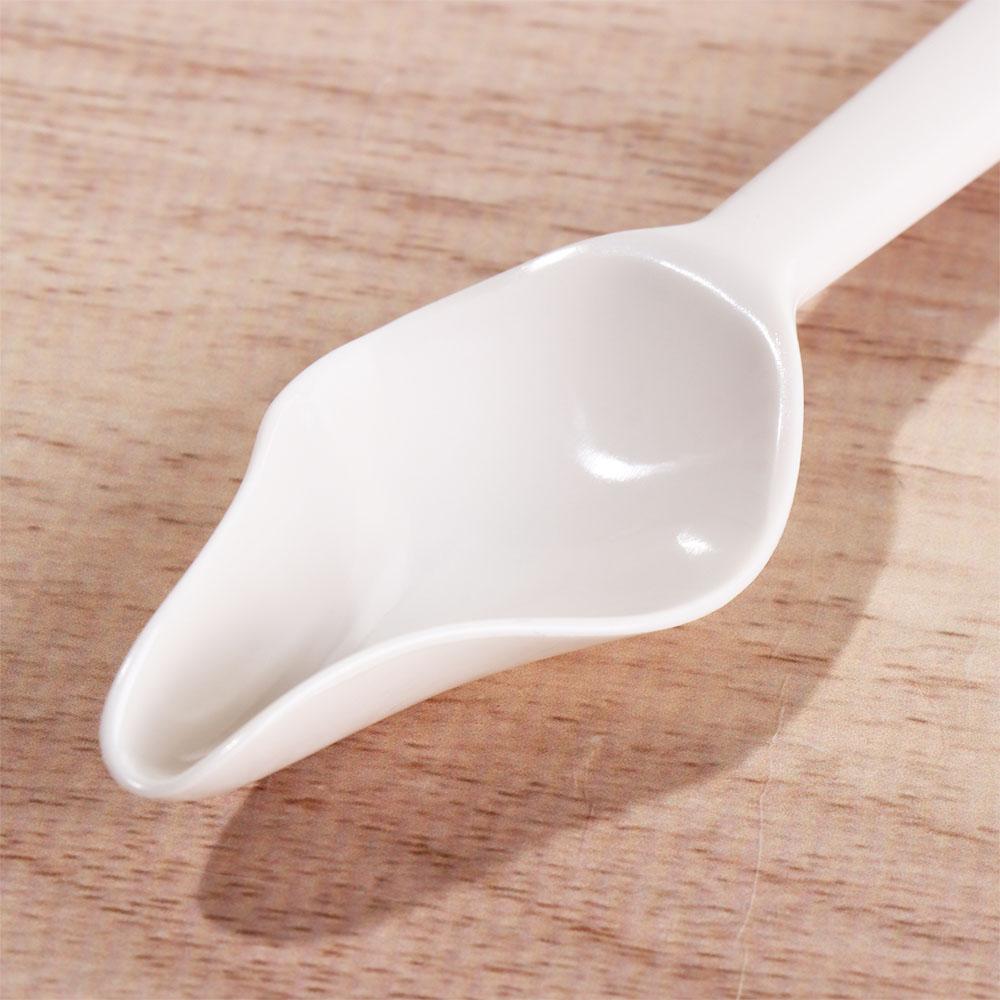 Long Handle Bird Milk Powder Feeder Heat-resisting Bird Food Water Spoon  for Feeding