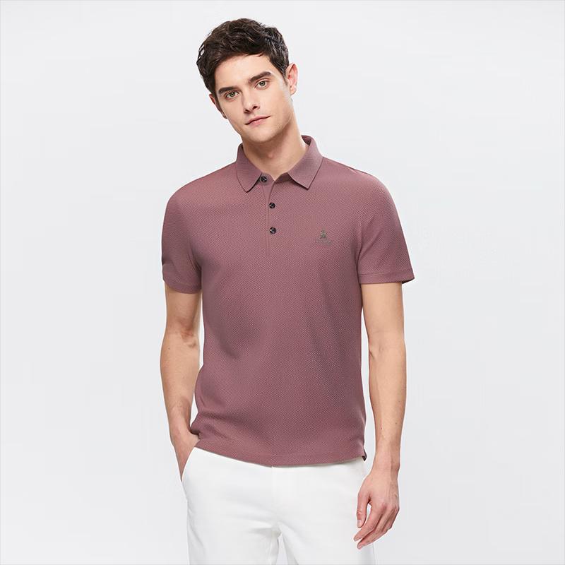 MONTAGUT Men's Breathable Mesh Polo Shirt