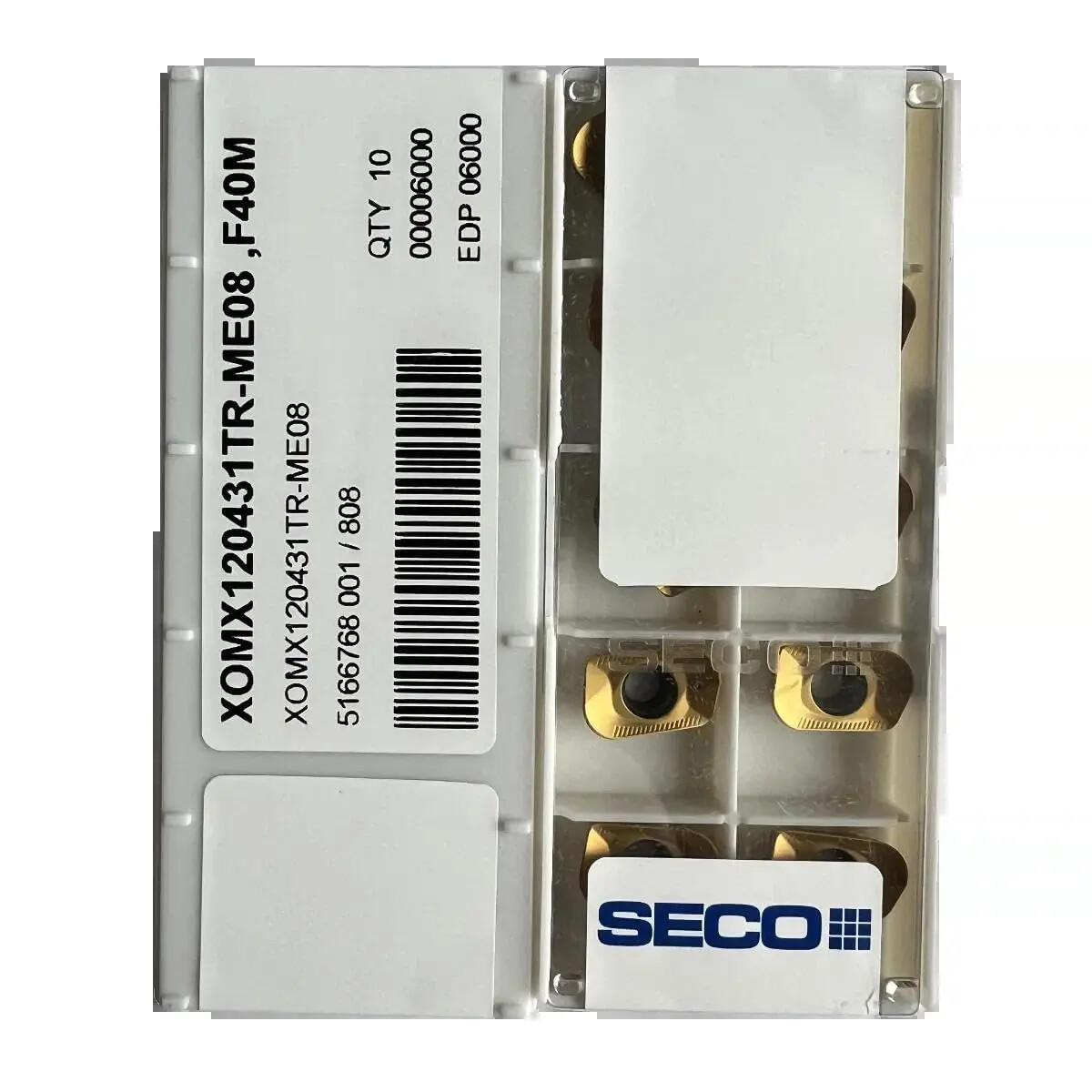 

SECO / XOMX120431TR-ME08, F40M /Original genuine CNC alloy blade 10 PCS