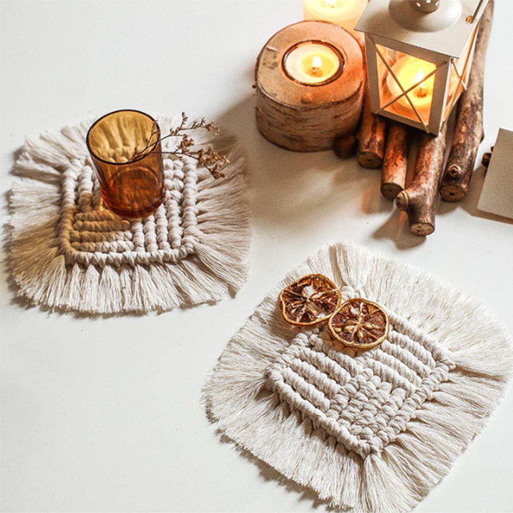 Buy (Houseware) Bohemia Handcrafted Cotton Braid Placemats Heat