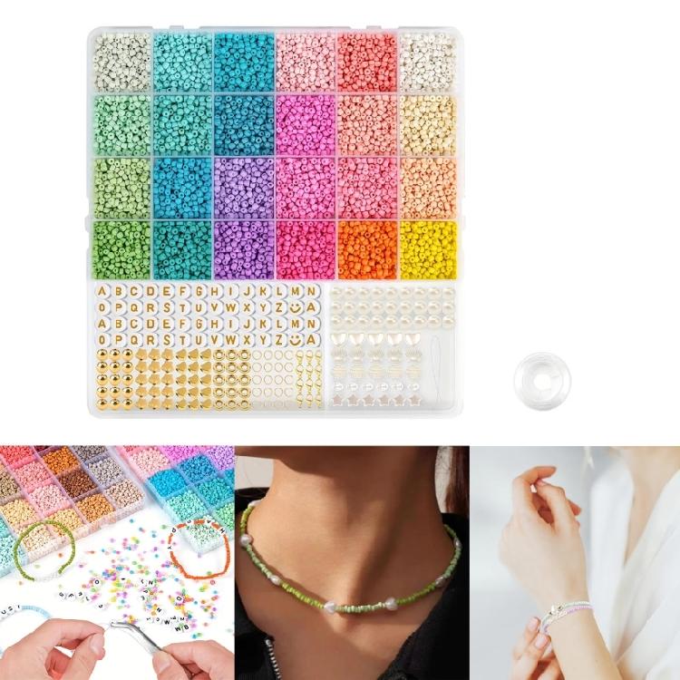 Beads Bracelet Making Kit Beads Jewelry DIYs Craft Handmade for Kids Adult