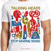 Vtg Talking Heads Stop Making Sense Cotton White T Shirt Full Size For Unisex Tt598 Vintage Stretched Breathable Fashion